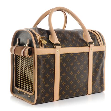 louis vuitton sac chien 40 replica|Authentic Louis Vuitton Monogram Sac Chien 40 Pet Carrier .